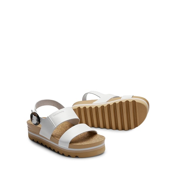 Dream Pairs Vegan Leather Arch Support Platform Sandals