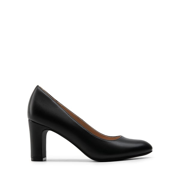 Dream Pairs Versatile Classic Round Toe Block Heel Pumps