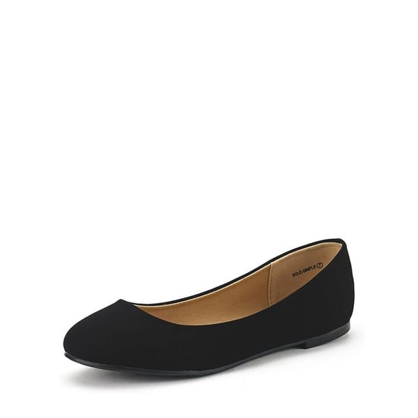 dream pairs Wide Width Comfortable Ballerina Sparkly Flats