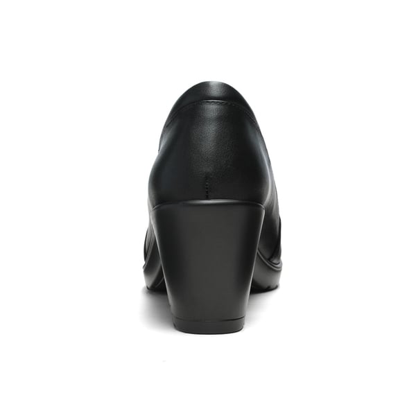 Dream Pairs Wide Width Comfortable Round Toe Block Heel Pumps