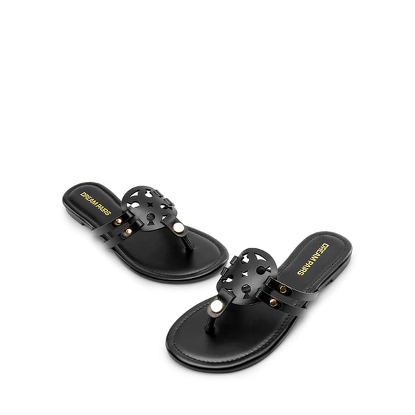 Dream Pairs Women’s Casual Strappy Flip-Flop Sandals