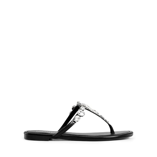 Dream Pairs Women’s Rhinestone Thong Flip-Flop Sandals