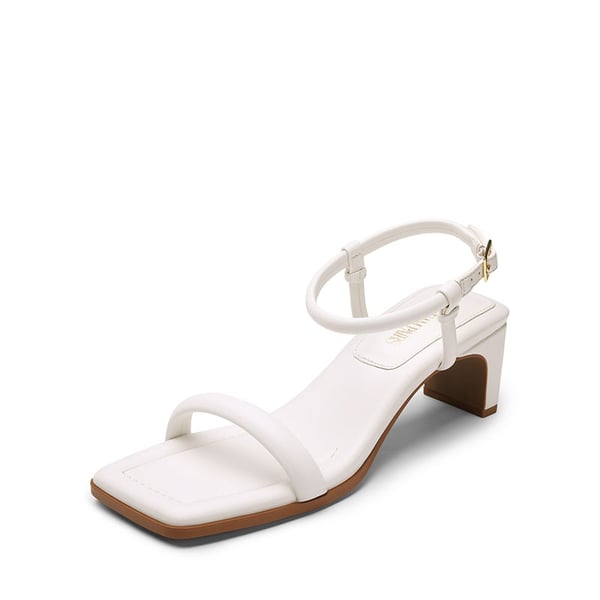 dream pairs [Wonder Cloud] Hera One-strap Square Toe Rectangular Heel Sandals