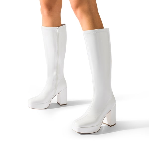 Dream Pairs Y2K-inspired Knee-high Platform Gogo Boots