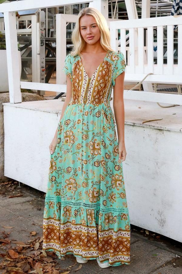 dreamcatcher bohemian Alberta Maxi Dress Davina