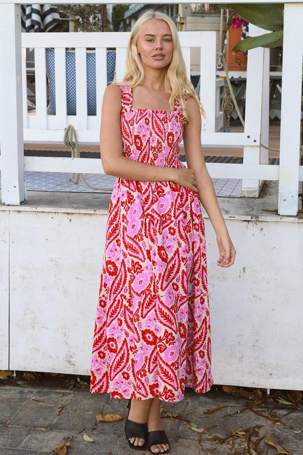 Dreamcatcher Bohemian Alianna Midi Dress Aislinn