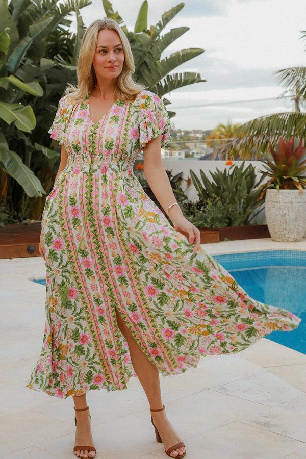 Dreamcatcher Bohemian Alicia Maxi Dress Juliette