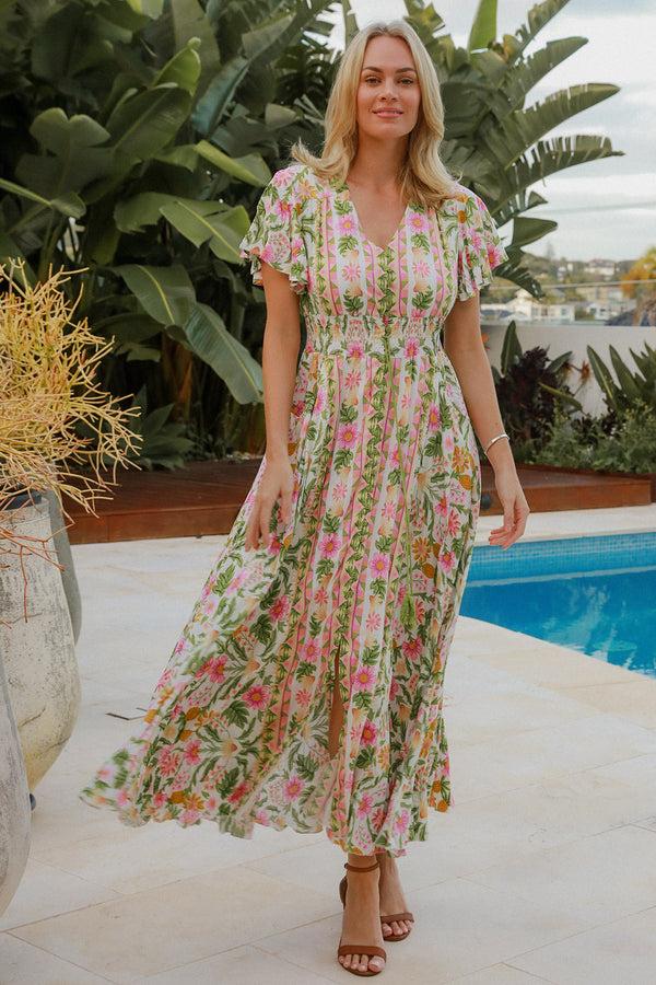 Dreamcatcher Bohemian Alicia Maxi Dress Juliette