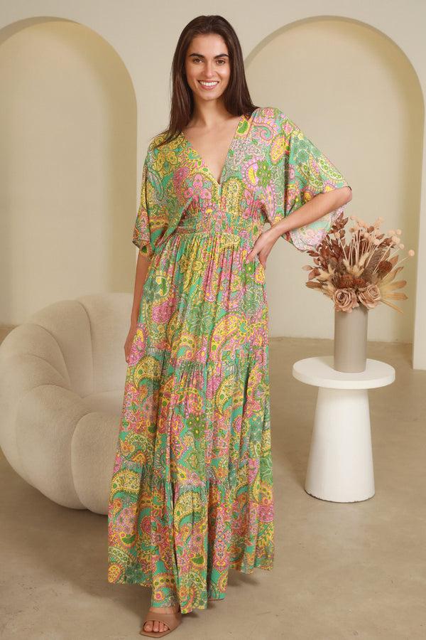 Dreamcatcher Bohemian Allie Maxi Dress