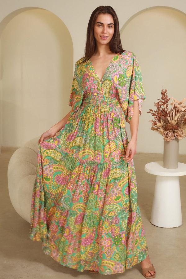Dreamcatcher Bohemian Allie Maxi Dress