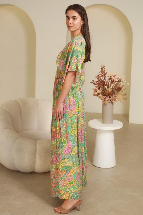 Dreamcatcher Bohemian Allie Maxi Dress