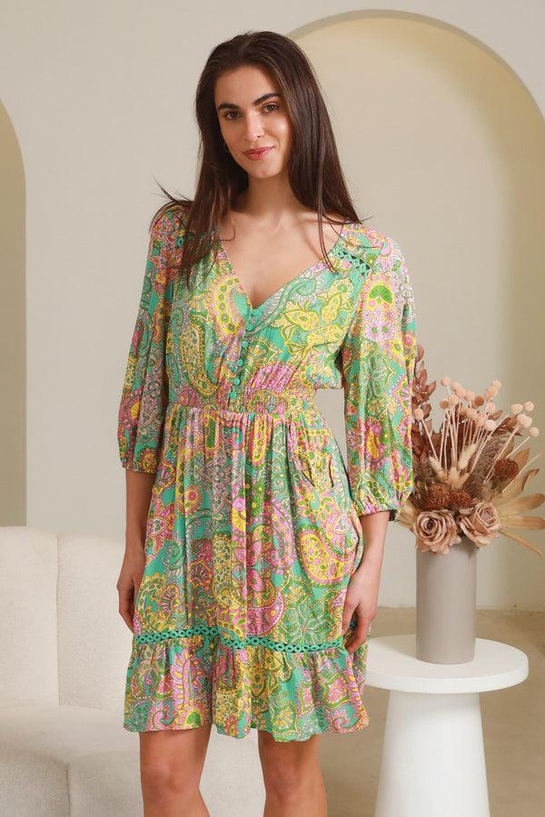 Dreamcatcher Bohemian Allie Mini Dress