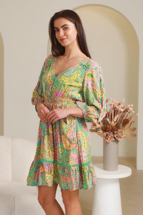 Dreamcatcher Bohemian Allie Mini Dress