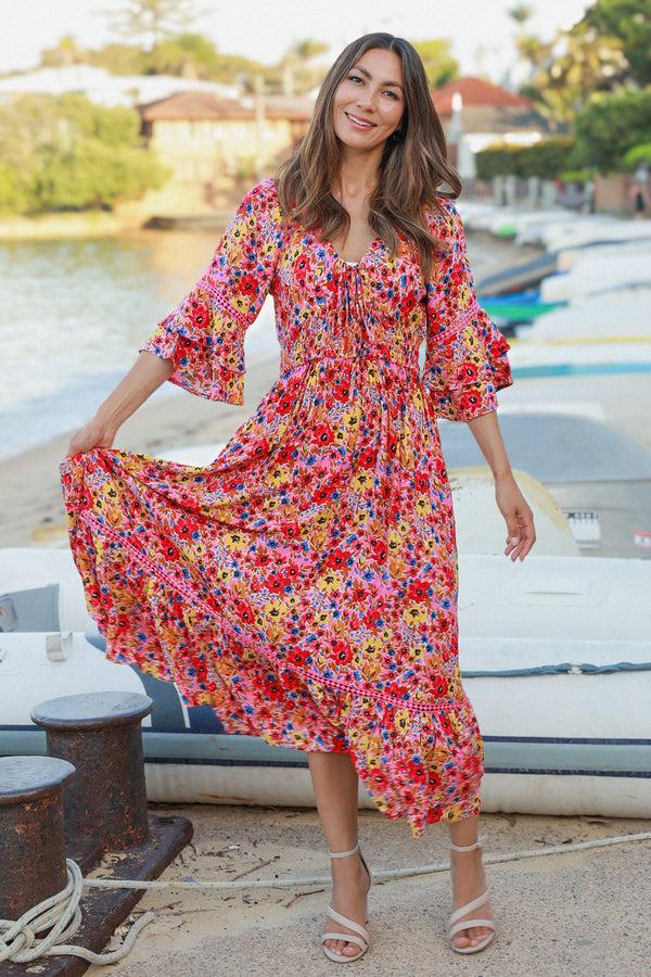 Dreamcatcher Bohemian Althen Midi Dress