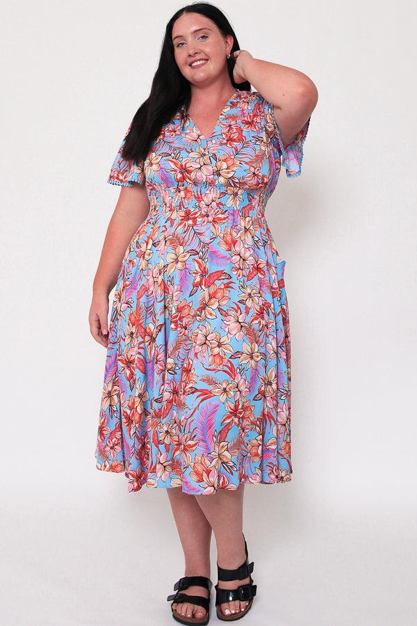 Dreamcatcher Bohemian Amaia Midi Dress