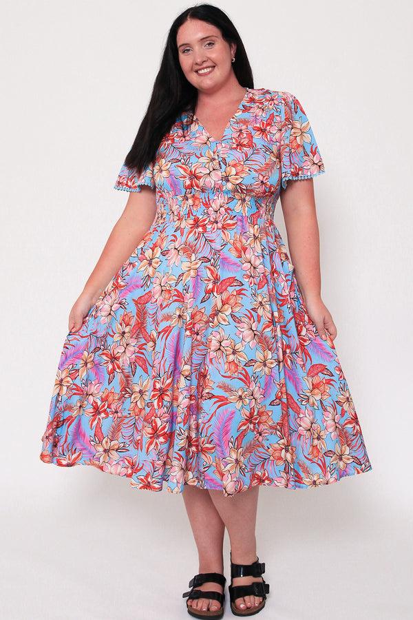 dreamcatcher bohemian Amaia Midi Dress