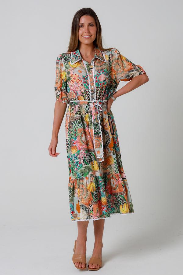 Dreamcatcher Bohemian Amira Midi Dress