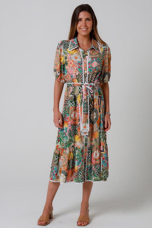 dreamcatcher bohemian Amira Midi Dress