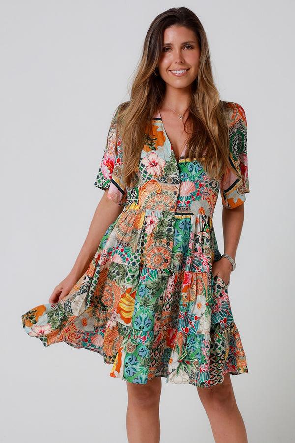 Dreamcatcher Bohemian Amira Mini Dress