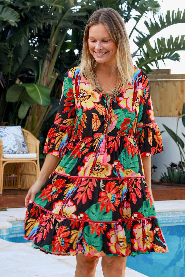 Dreamcatcher Bohemian Bailee Mini Dress