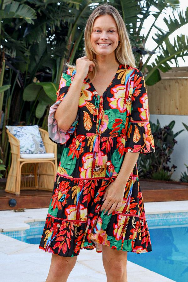 Dreamcatcher Bohemian Bailee Mini Dress