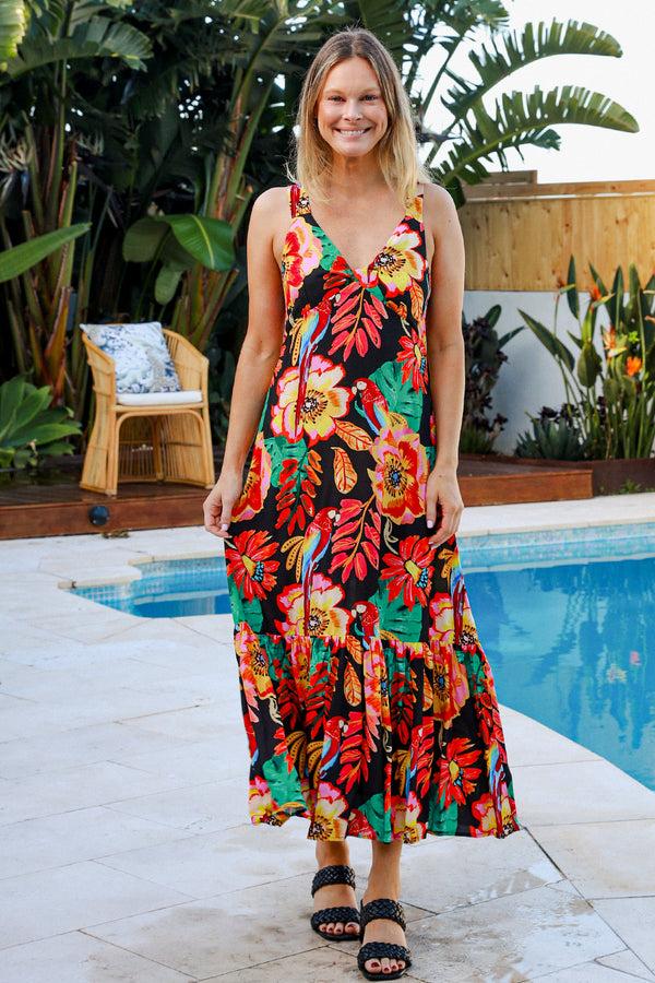 dreamcatcher bohemian Bailee Sleeveless Maxi Dress