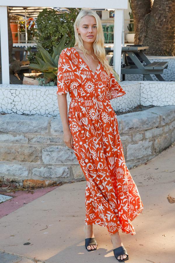 Dreamcatcher Bohemian Barbara Maxi Dress Lucille