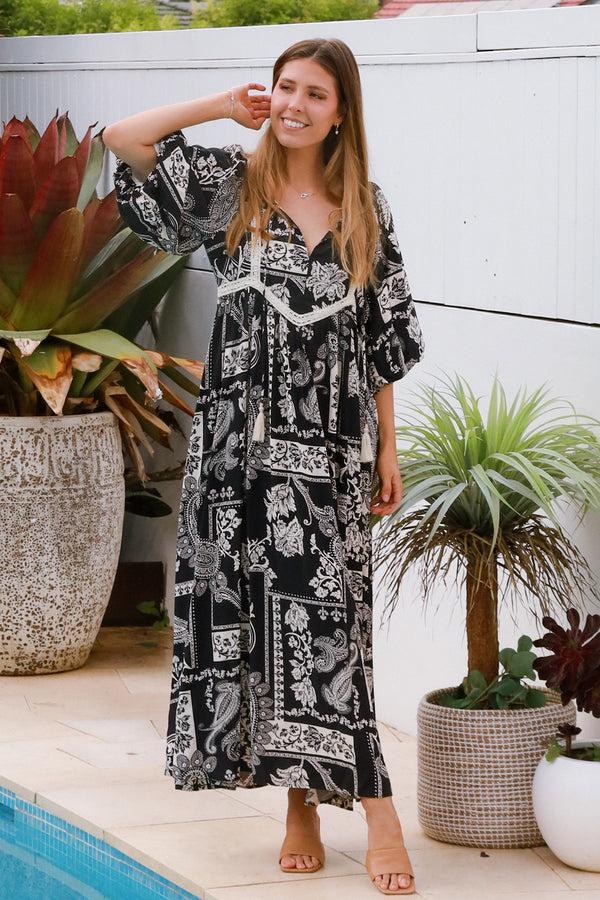 Dreamcatcher Bohemian Bella Maxi Dress-2