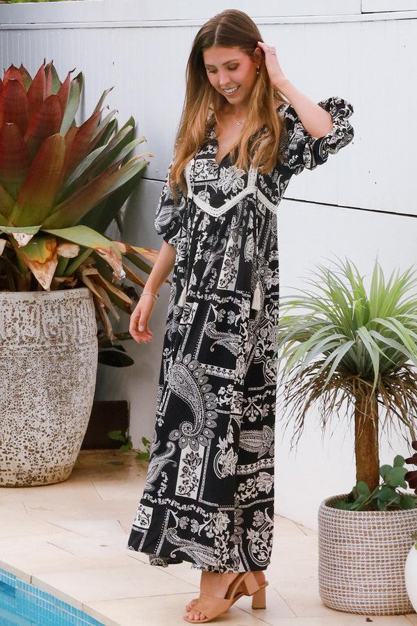 Dreamcatcher Bohemian Bella Maxi Dress-2