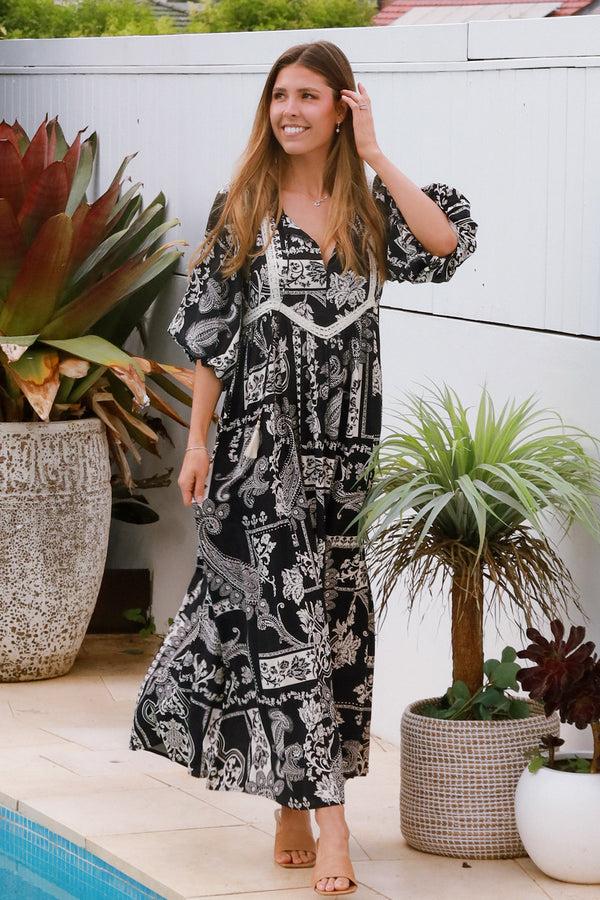 Dreamcatcher Bohemian Bella Maxi Dress-2