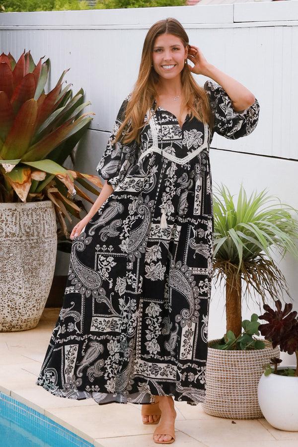 dreamcatcher bohemian Bella Maxi Dress-2