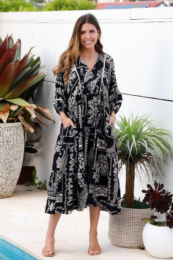 dreamcatcher bohemian Bella Midi Dress