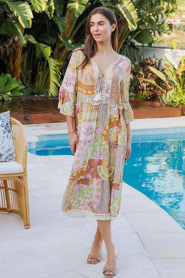 dreamcatcher bohemian Billie Midi Dress