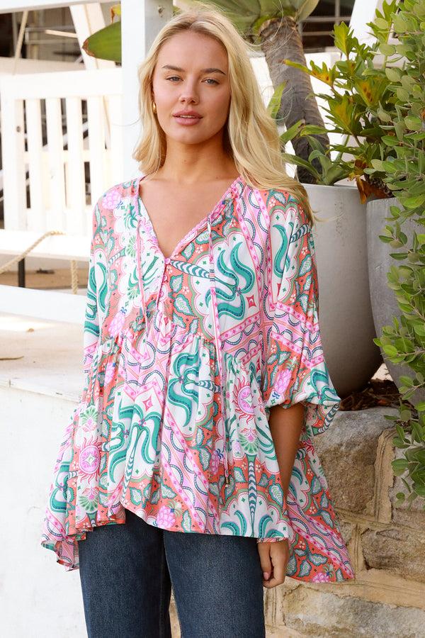 dreamcatcher bohemian Caroline Top Luca Pink