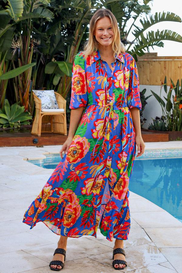 Dreamcatcher Bohemian Celine Midi Dress