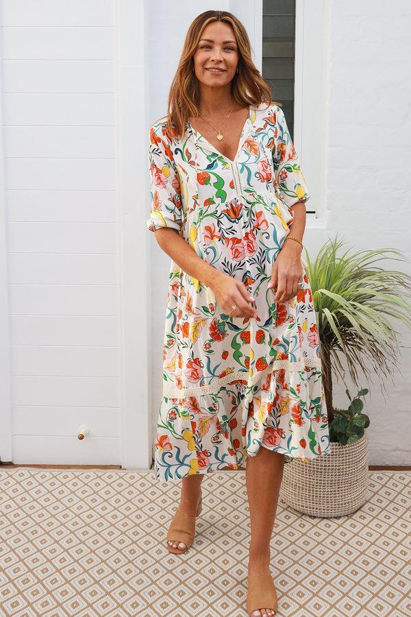 Dreamcatcher Bohemian Chiara Midi Dress