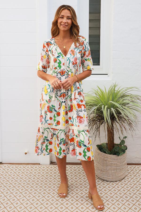 dreamcatcher bohemian Chiara Midi Dress