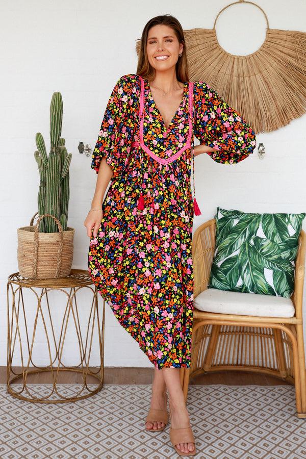 Dreamcatcher Bohemian Claire Midi Dress