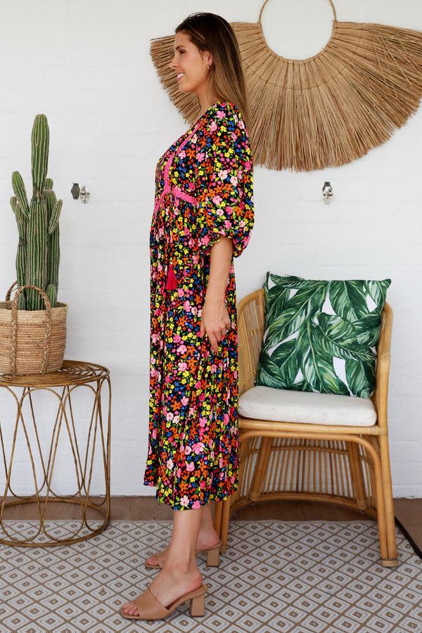 Dreamcatcher Bohemian Claire Midi Dress