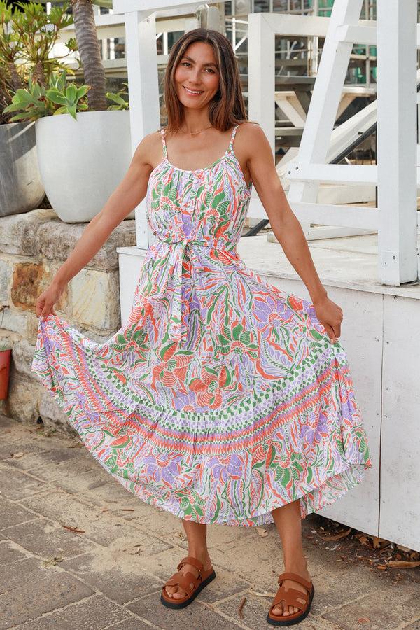 Dreamcatcher Bohemian Clio Slip Maxi Dress