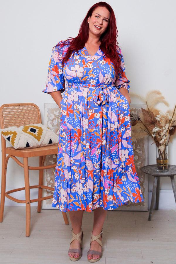 Dreamcatcher Bohemian Corey Midi Dress