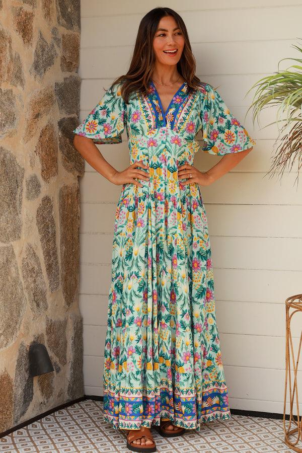 Dreamcatcher Bohemian Davina Maxi Dress