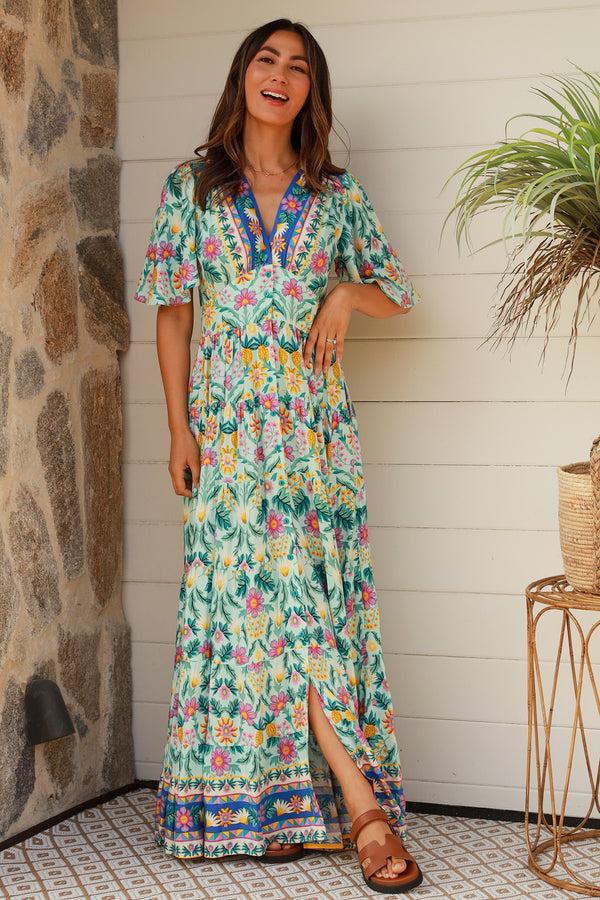 Dreamcatcher Bohemian Davina Maxi Dress