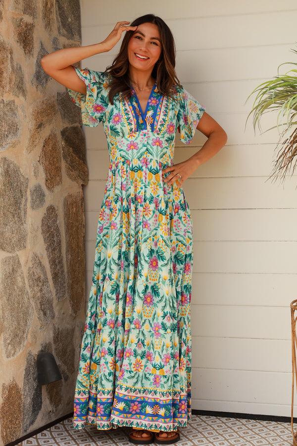 dreamcatcher bohemian Davina Maxi Dress