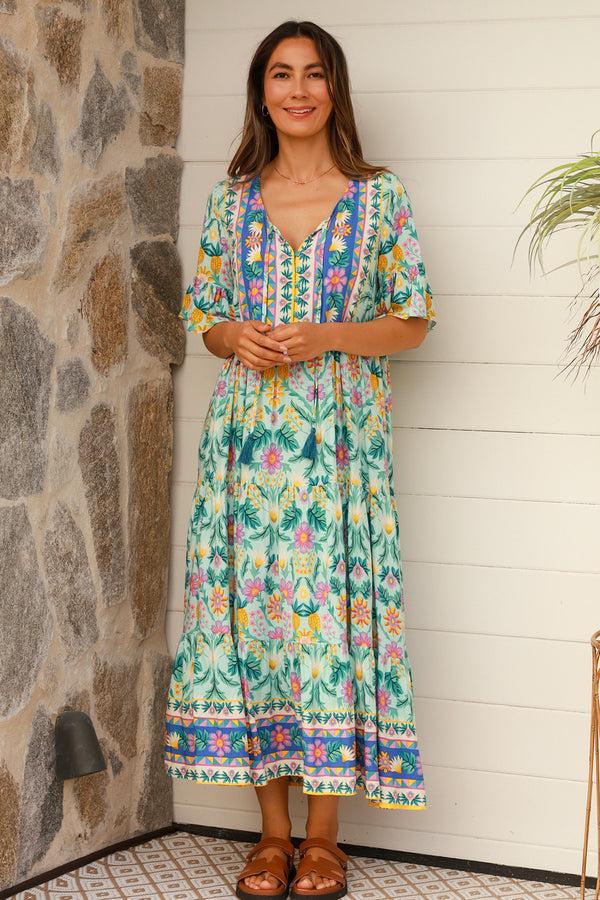 Dreamcatcher Bohemian Davina Midi Dress
