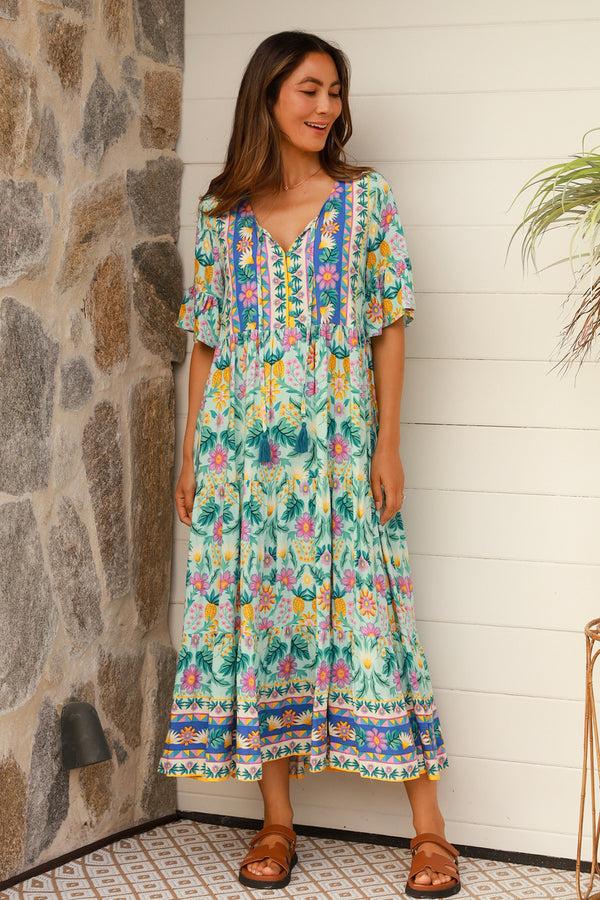 Dreamcatcher Bohemian Davina Midi Dress