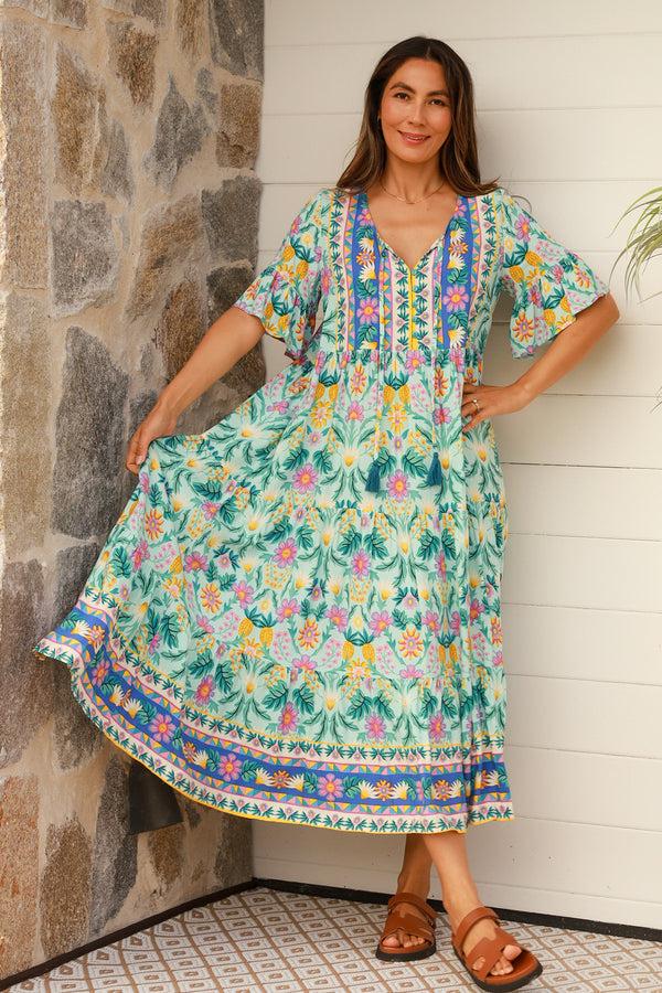 dreamcatcher bohemian Davina Midi Dress