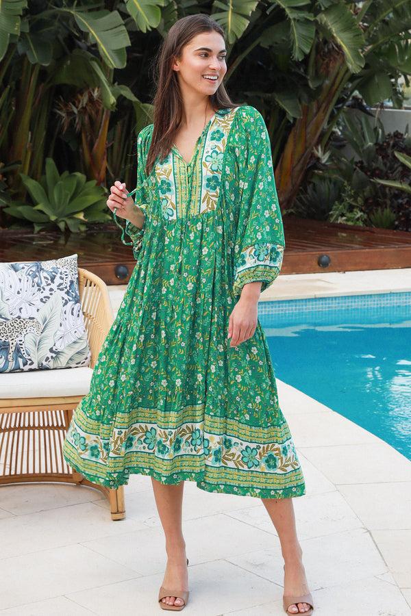 Dreamcatcher Bohemian Eleanor Midi Dress