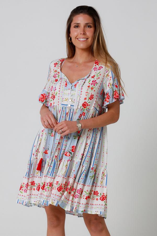 Dreamcatcher Bohemian Emberlynn Mini Dress 2