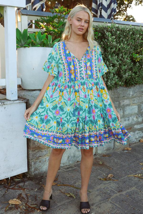 Dreamcatcher Bohemian Ensley Mini Dress Catherine